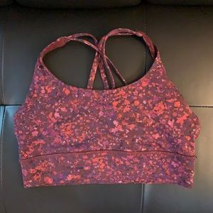 Lululemon long lined sports bra
